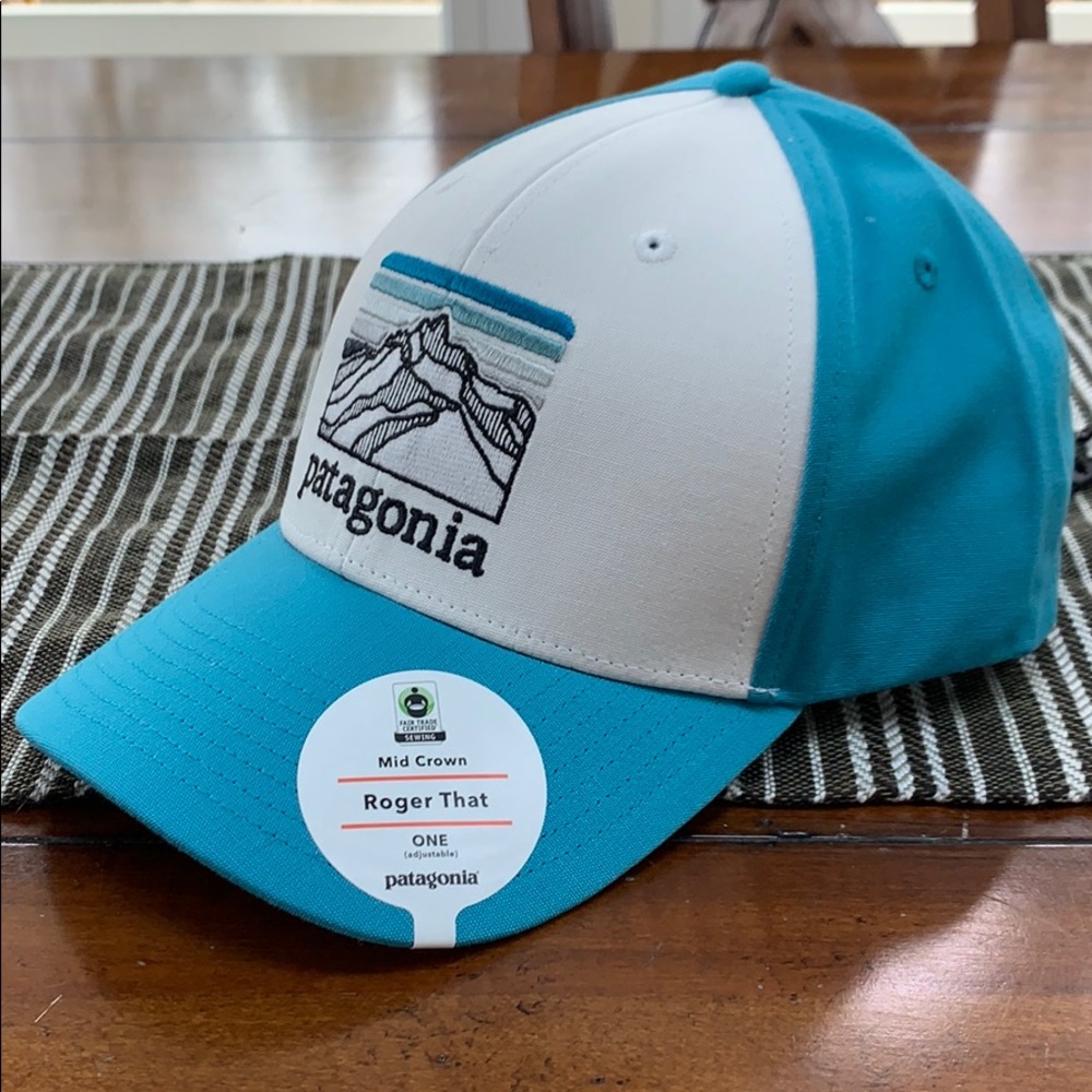 Patagonia Line Logo Ridge Roger That Trucker Hat - Picture 3 of 8